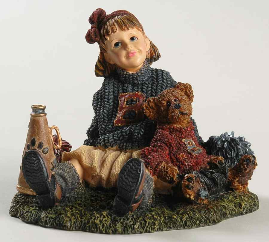 Dollstone Collection Tami With Doug-Half Time - No Box by Boyds Bears-1