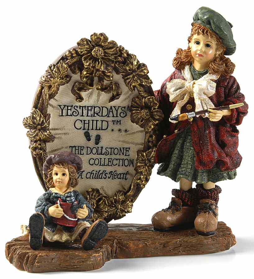 Dollstone Collection Anne With Madeline-The Masterpiece - Boxed by Boyds Bears-1