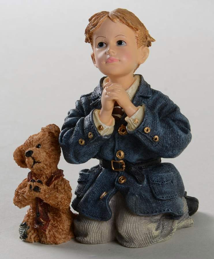 Dollstone Collection Peter With James-The Prayer - Boxed by Boyds Bears-1