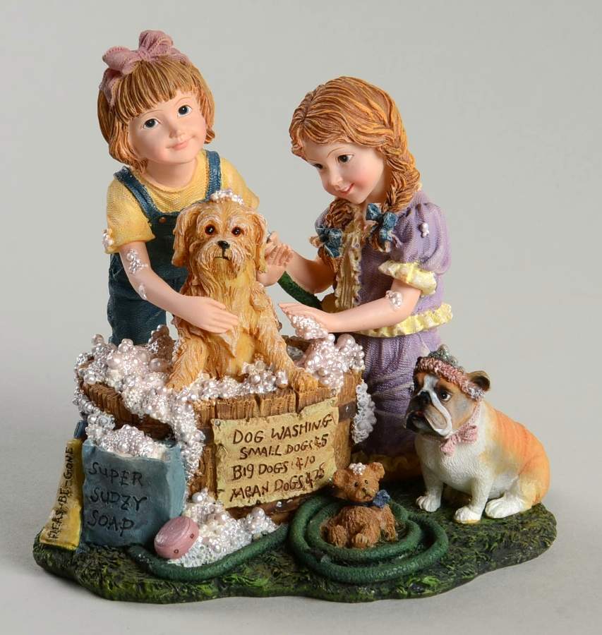 Dollstone Collection Sarah And Lori-The Entrepreneurs - Boxed by Boyds Bears-1