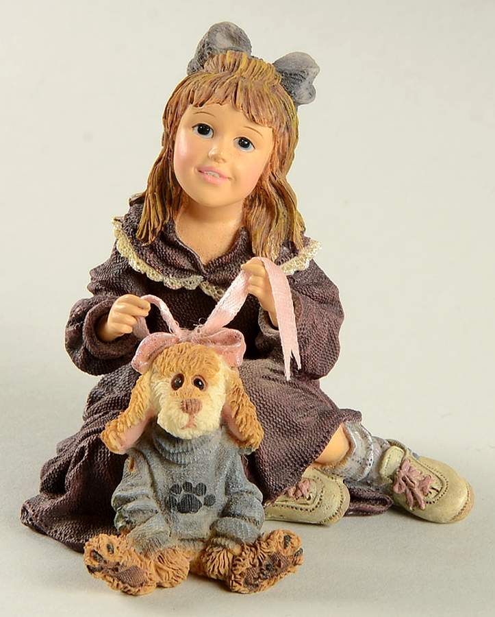 Dollstone Collection Cindy W/ Collier Dress Up - Boxed by Boyds Bears-1