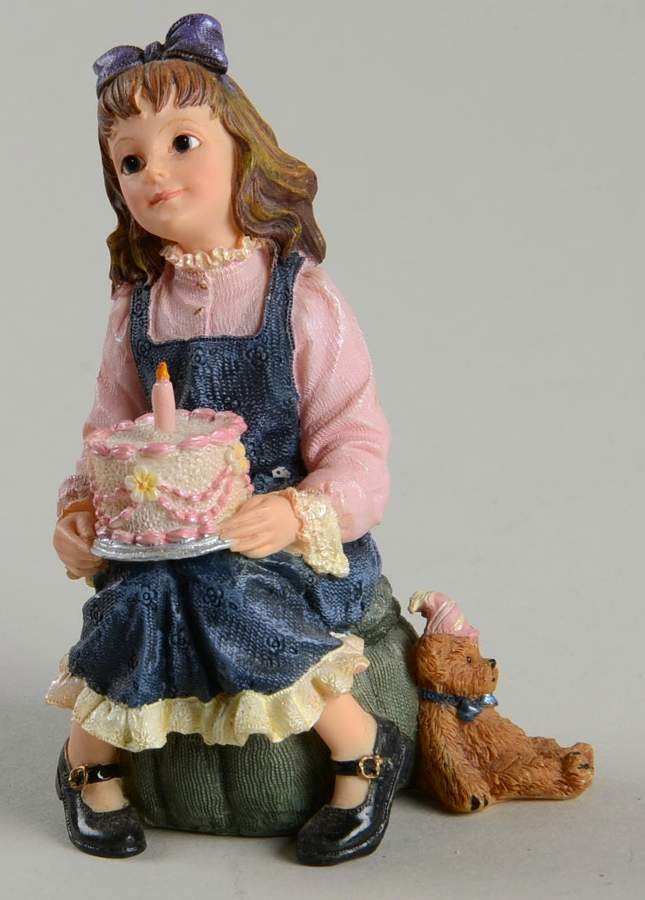 Dollstone Collection Kaitlyn-Make A Wish - Boxed by Boyds Bears-1