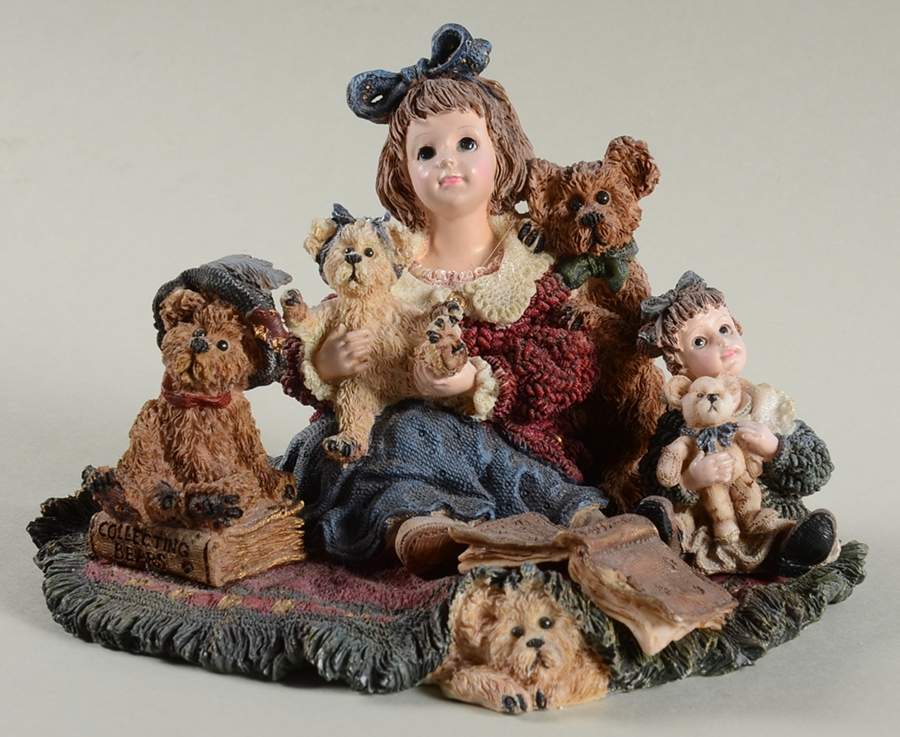 Dollstone Collection Kelly And Company-The Bear Collector - Boxed by Boyds Bears-1