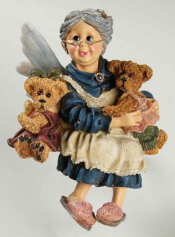 Faeriessence Collection Grandma Faerie Hugs - With Box by Boyds Bears-1