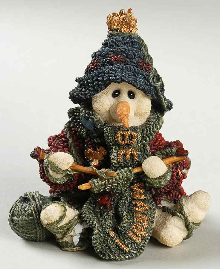 Faeriessence Collection Pearl-The Knitter - Boxed by Boyds Bears-1