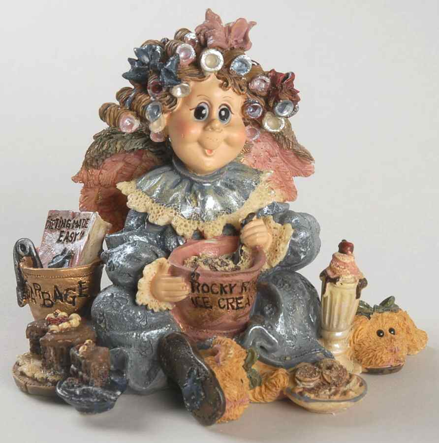 Faeriessence Collection Indulgenia Q Bluit - Boxed by Boyds Bears-1