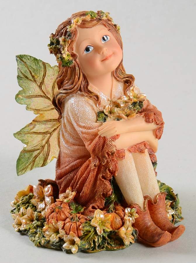 Faeriessence Collection Patience Faeriepatch-Harvest Time - Boxed by Boyds Bears-1