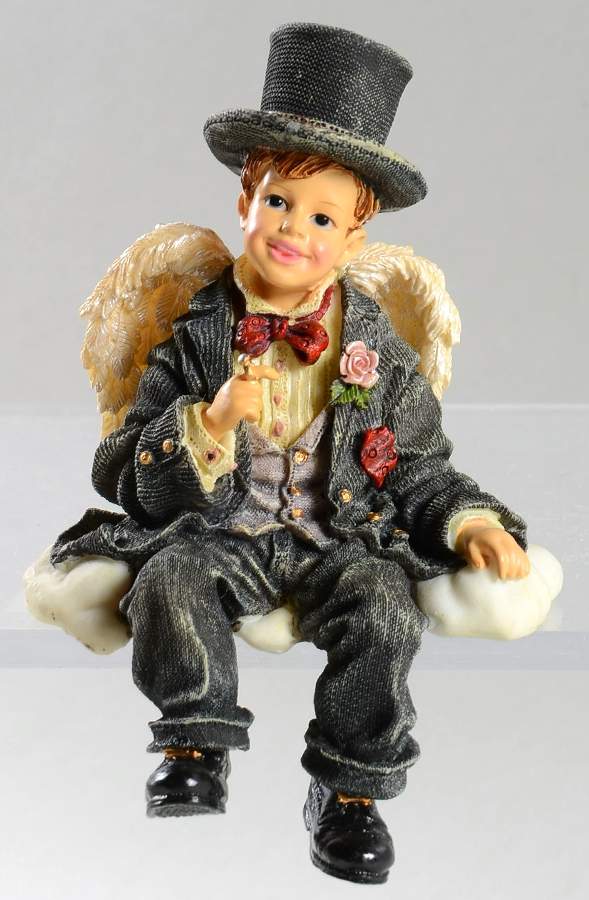 Faeriessence Collection Taxworth J Angelman - No Box by Boyds Bears-1