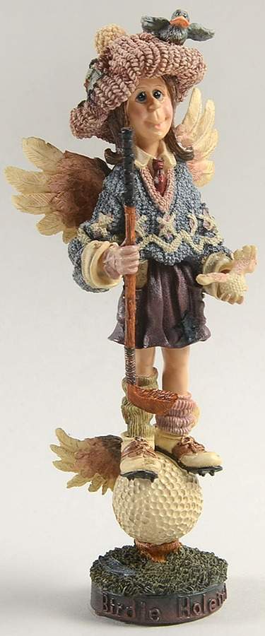 Folkstone Collection Birdie Holeinone - No Box 42 by Boyds Bears-1