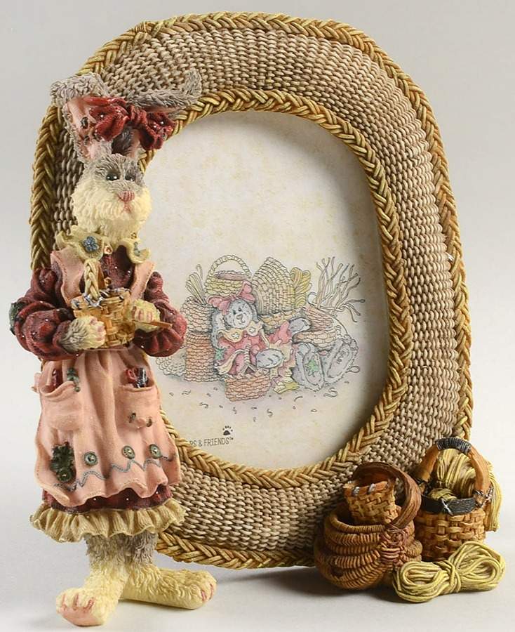 Folkstone Collection Wendy Willowhare-A Tisket - No Box by Boyds Bears-1