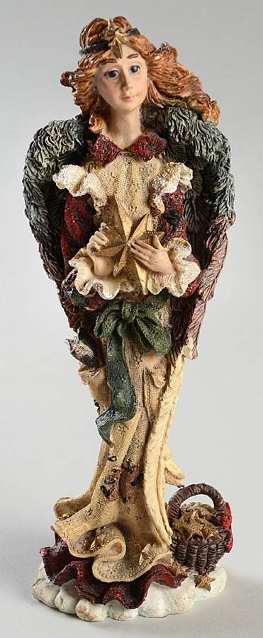 Folkstone Collection Angel Of Peace - Boxed by Boyds Bears-1