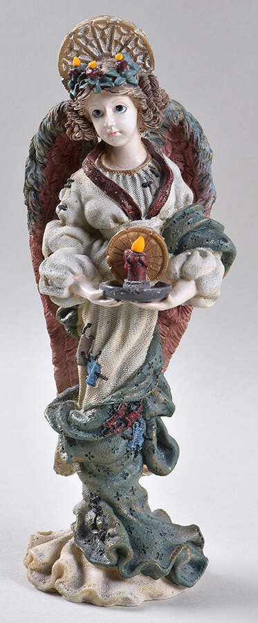 Folkstone Collection Illumina...Angel Of Light - No Box by Boyds Bears-1