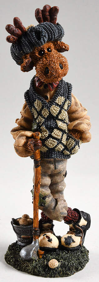Folkstone Collection Ziggy-The Duffer - Boxed by Boyds Bears-1