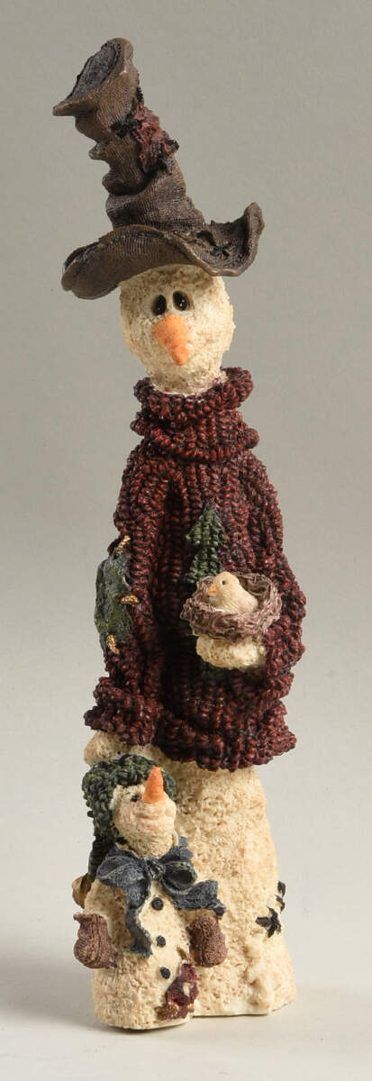 Folkstone Collection Chilly & Son With Dove - No Box 108 by Boyds Bears-1