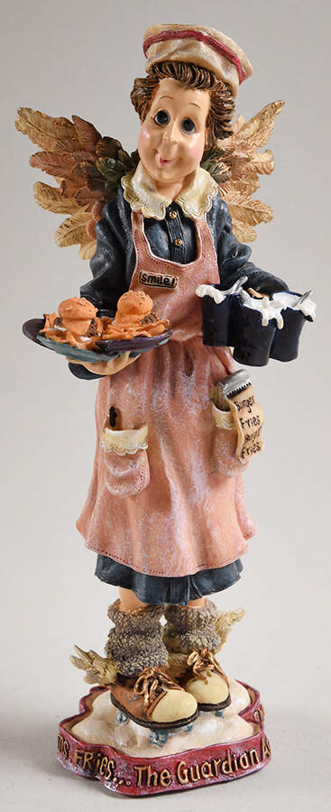 Folkstone Collection Ms Fries-The Guardian - No Box by Boyds Bears-1