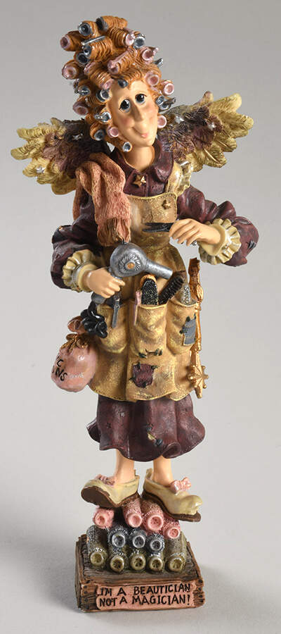Folkstone Collection Madge The Magician Beautician - Boxed by Boyds Bears-1