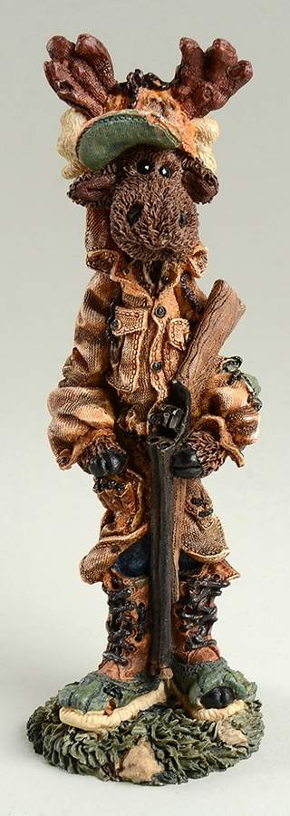 Folkstone Collection Ernest Hemmingmoose - Boxed by Boyds Bears-1
