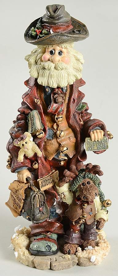 Folkstone Collection Execunick-The First Global Business Man  - No Box by Boyds Bears-1