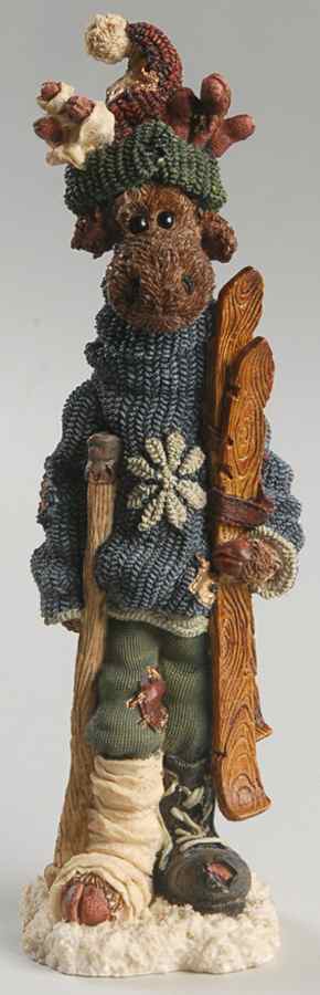 Folkstone Collection Egon-The Skier - Boxed by Boyds Bears-1