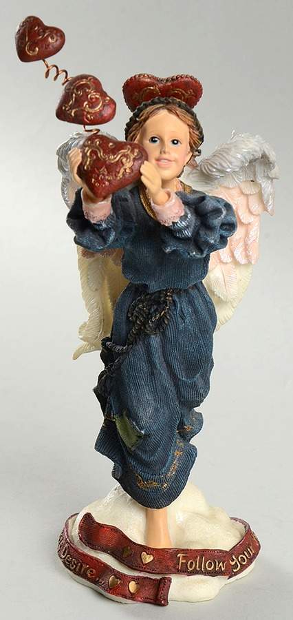 Folkstone Collection Isabella Follow Your Heart's Desire - No Box by Boyds Bears-1