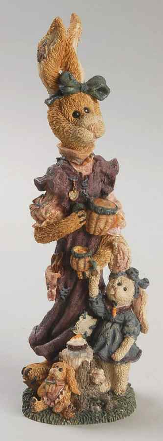 Folkstone Collection Flora ,Amelia  And Eloise-The Tea Party - Boxed by Boyds Bears-1
