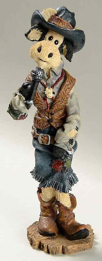 Folkstone Collection Loretta Moostein-Ye Cheatin' Heart - No Box by Boyds Bears-1
