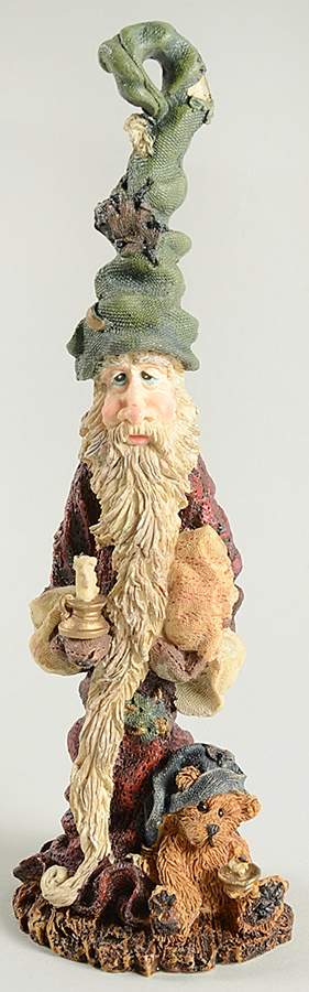 Folkstone Collection Niki With Candle - Boxed by Boyds Bears-1