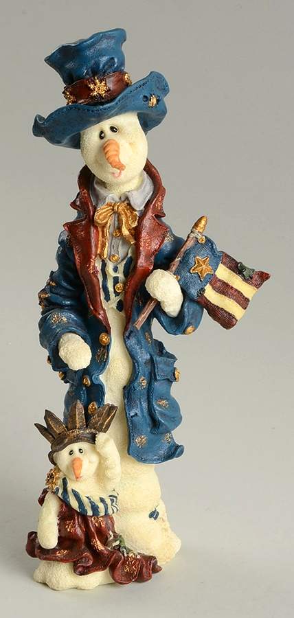 Folkstone Collection Ike & Libby-Stars And Stripes Forever - Boxed by Boyds Bears-1