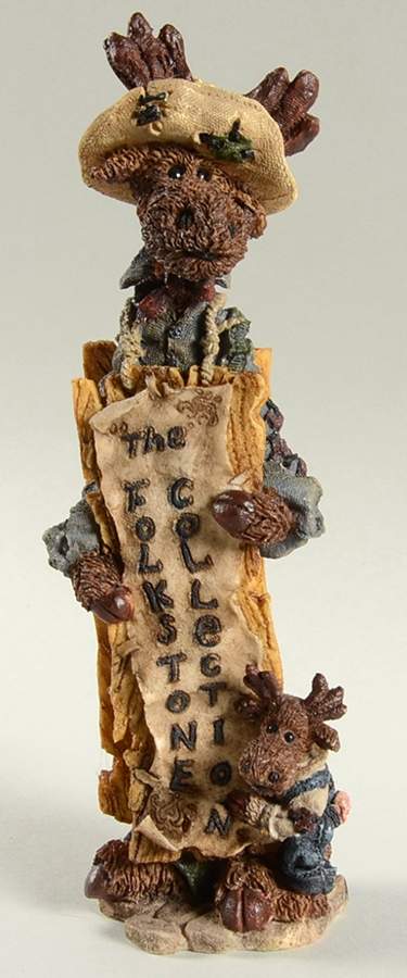 Folkstone Collection Siegried And Egon-The Sign - No Box by Boyds Bears-1
