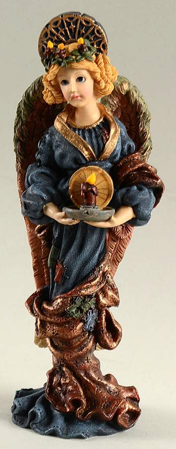 Folkstone Collection Ethereal Angel Of Light - Boxed by Boyds Bears-1