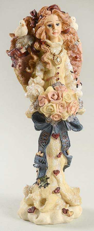 Folkstone Collection Athena-The Wedding Angel - Boxed by Boyds Bears-1