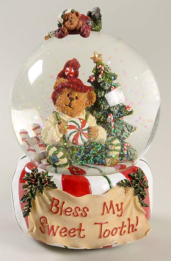 Musical Waterglobes Kirby W/Pip Bless My Sweet Tooth - Boxed by Boyds Bears-1