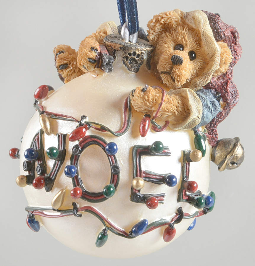 Bearstone Ornament Noel Bruinski-Da Electrician - Boxed by Boyds Bears-1