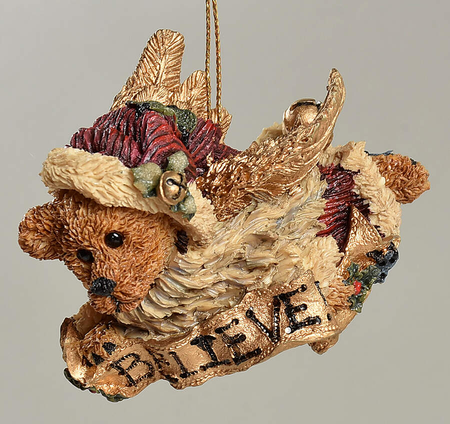 Bearstone Ornament Edmund-Believe - No Box by Boyds Bears-1