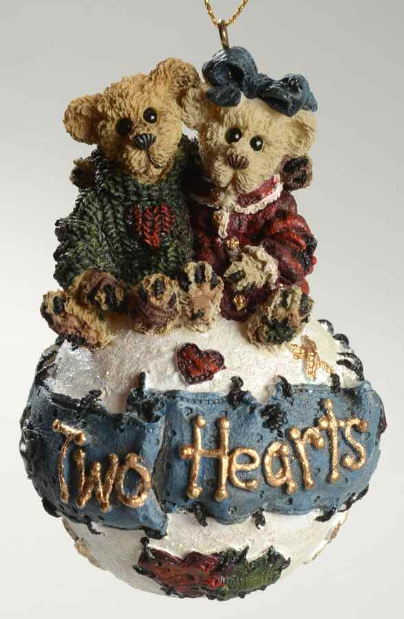 Bearstone Ornament George And Gracie Forever - Boxed by Boyds Bears-1
