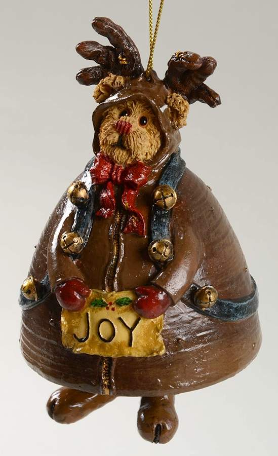 Bearstone Ornament Rudy Kringlebell - Boxed by Boyds Bears-1