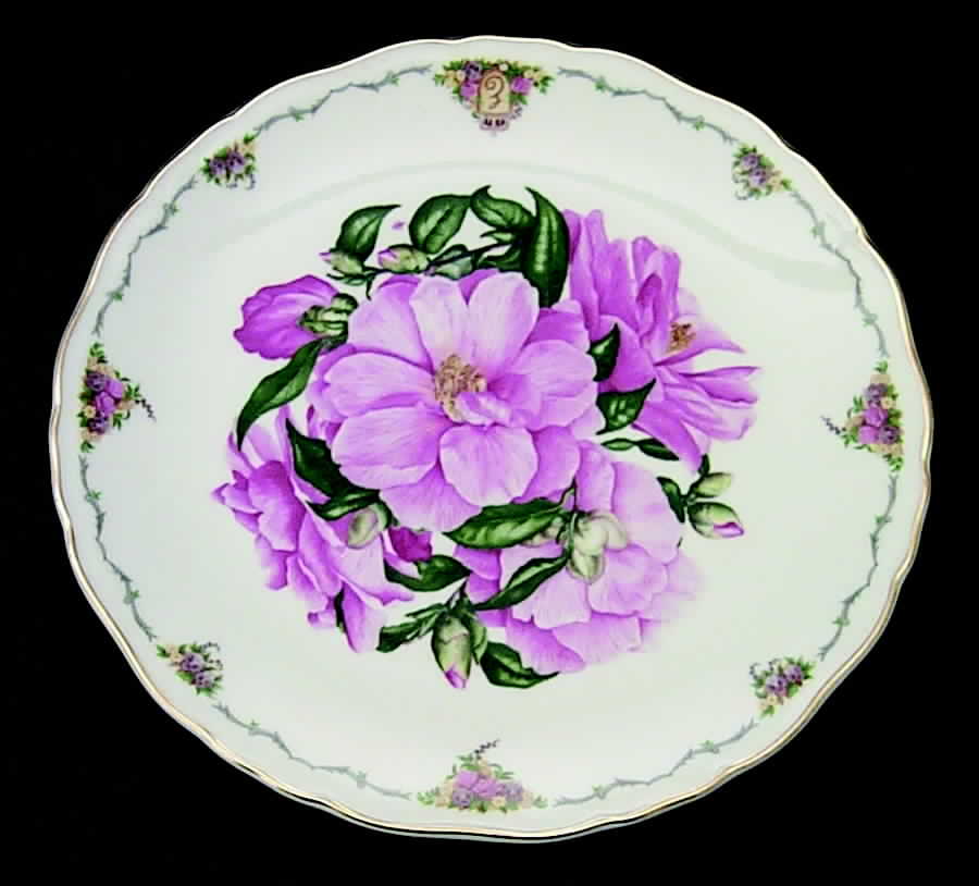 The Queen Mothers Favourite Flowers Camellia - No Box by Bradford Exchange-1