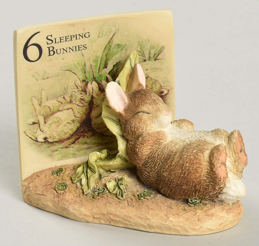 World of Beatrix Potter Sleeping Bunny - Boxed by Border Fine Arts-1