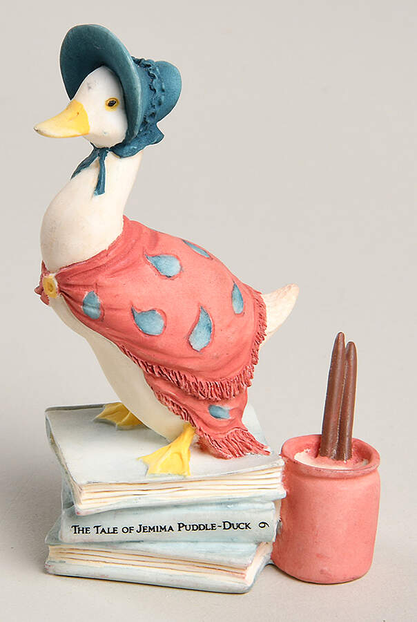 World of Beatrix Potter Jermima Puddle-Duck - No Box by Border Fine Arts-1