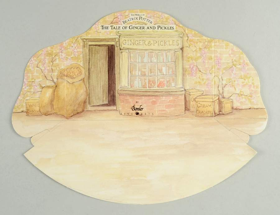 World of Beatrix Potter The Tale Of Ginger And Pickles-Paper Bac - No Box by Border Fine Arts-1