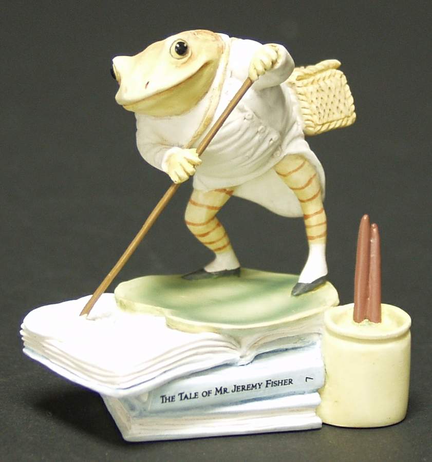 World of Beatrix Potter Mr Jeremy Fisher - Boxed by Border Fine Arts-1