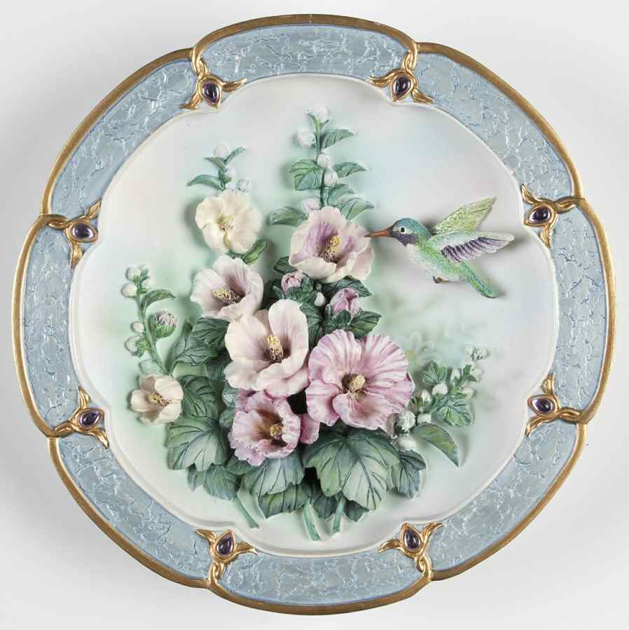 Morning Jewels Plate Pearl Treasure - No Box by Bradford Exchange-1