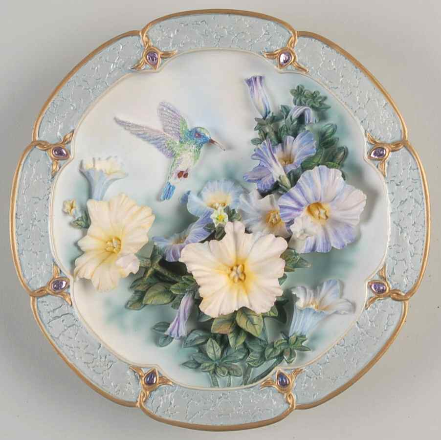 Morning Jewels Plate Amethyst Glory - No Box by Bradford Exchange-1