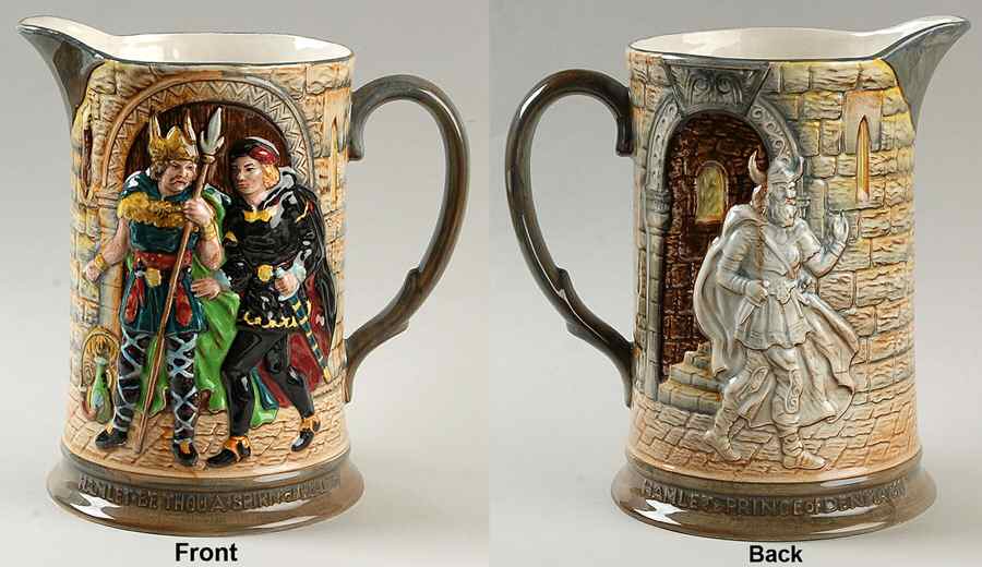 Shakespeare Jugs Hamlet Jug - No Box by Beswick-1