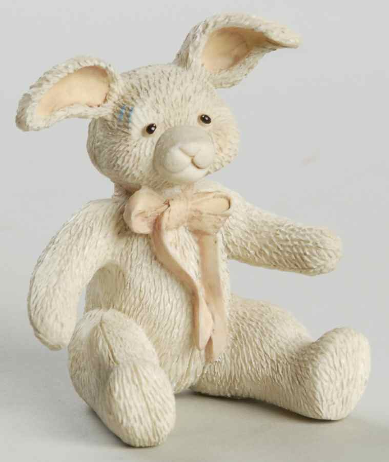 Tiny Treasures Lesley's Rabbit - Boxed by B & J Art-1