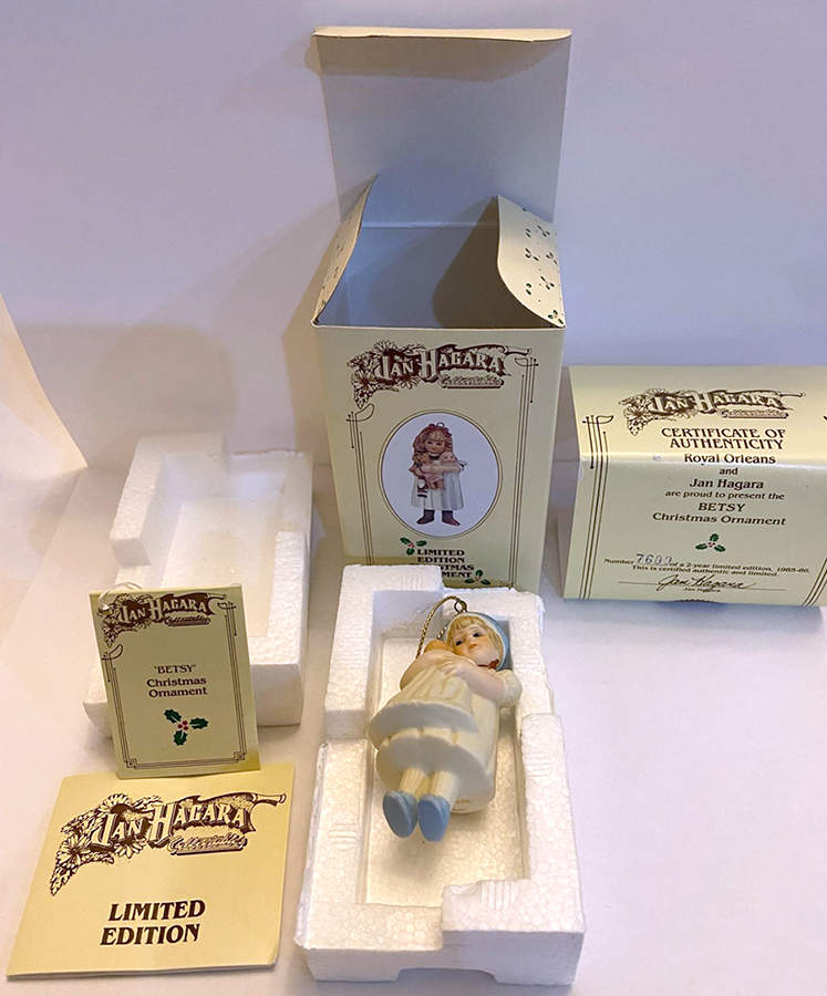 Jan Hagara Ornaments Betsy - No Box by B & J Art-1
