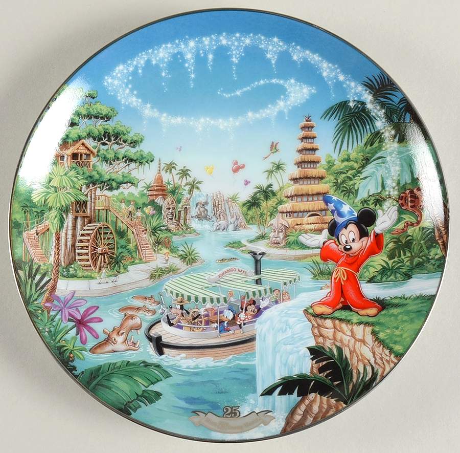 Walt Disney World 25th Anniversary Adventureland - No Box by Bradford Exchange-1