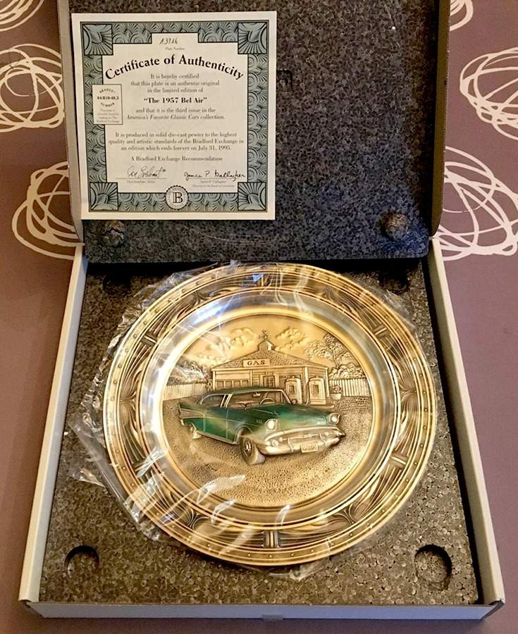 Americas Favorite Classic Cars 1957 Bel Air - No Box by Bradford Exchange-1
