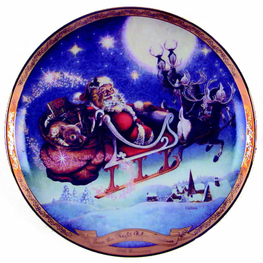 The Night Before Christmas Hopes Of St Nicholas - No Box by Bradford Exchange-1