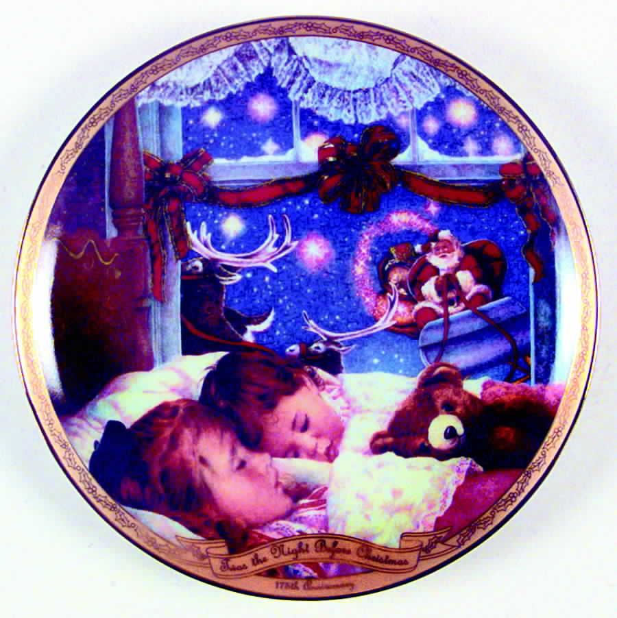 The Night Before Christmas A Long Winters Nap - No Box by Bradford Exchange-1